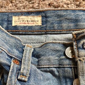 Levi's Premium Light Blue Denim Jeans